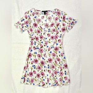 Forever 21 Button Down Floral Dress